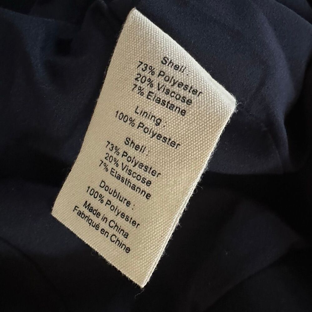 L’Agence Kenzie Blazer in Midnight Blue Navy Size O (MISSING BUTTON!) - Picture 7 of 7